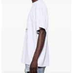 White Saint Mxxxxxx True Queen cotton T-shirt Side