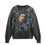 Black SAINT Mxxxxxx MEDUSA Crewneck Sweatshirt