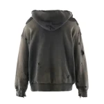 Charcoal Saint Mxxxxxx DBL Face Hoodie Back