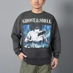 Black Saint Mxxxxxx Ghost in the Shell Crewneck Sweatshirt View