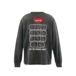 Black Saint Mxxxxxx Love Long Sleeve Tee Back