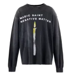 Black Saint Mxxxxxx SAINT Candle Long Sleeve T-shirt