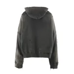 Black Saint Mxxxxxx Zip-Up DBL-FC Hoodie Back