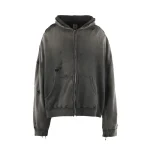 Black Saint Mxxxxxx Zip-Up DBL-FC Hoodie