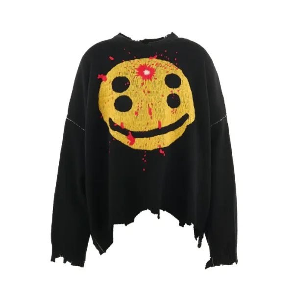 Black Saint Mxxxxxx × CPFM Smile Knit Sweater