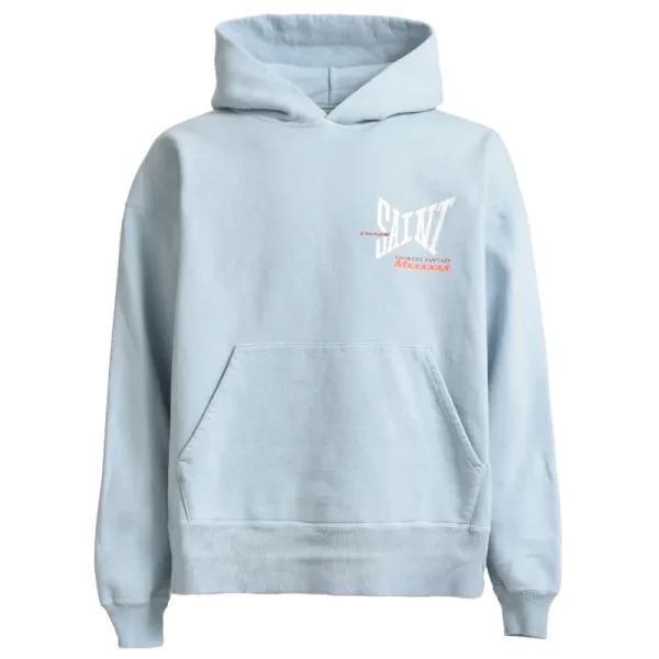 Blue SAINT Mxxxxxx Ribon Saint Hoodie