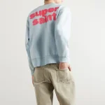 Blue Saint Mxxxxxx Hard Crewneck Sweater Back