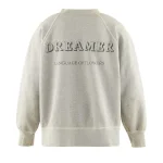Gray Saint Mxxxxxx Flower Sweat Shirt back
