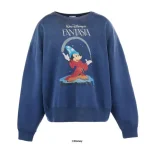 Navy Saint Mxxxxxx × Disney Fantasia Crewneck Sweater