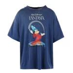 Navy Saint Mxxxxxx × Disney Fantasia T-Shirt
