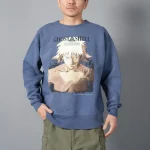 Navy Saint Mxxxxxx × Ghost in the Shell Long Sleeve Tee View