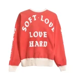 Red Saint Mxxxxxx Soft Love Crewneck Sweater