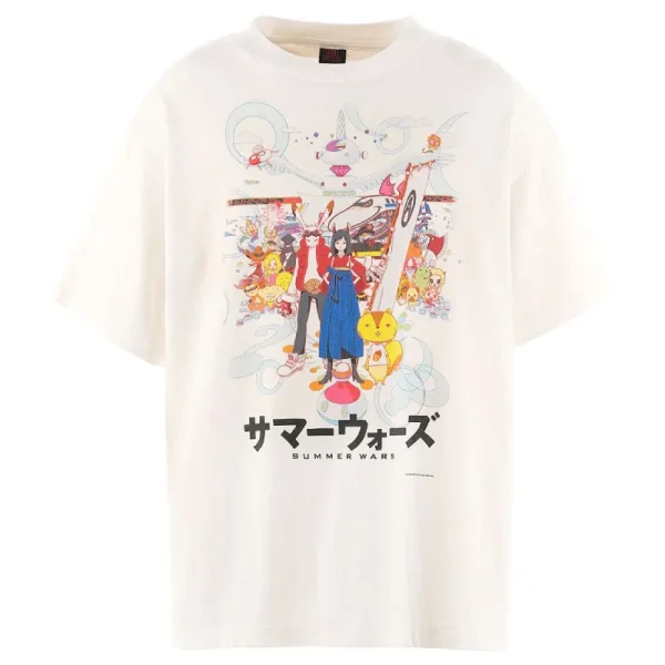 White Saint Mxxxxxx X Summer Wars X Geeks Rule T-shirt