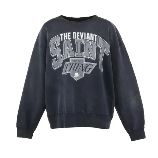 Black Saint Michael The Deviant Crewneck Sweater
