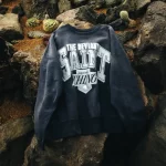 Black Saint Michael The Deviant Crewneck Sweater View