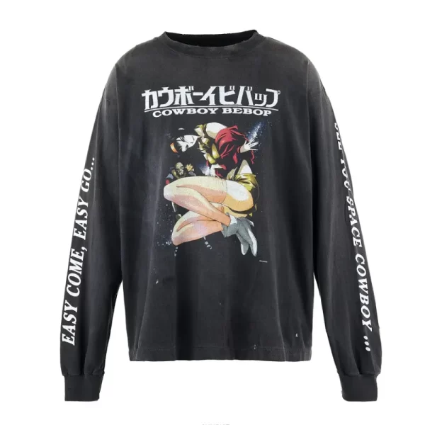 Black Saint Mxxxxxx X Cowboy Bebop L/S Tee