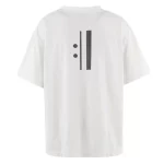 White/Blue Saint Mxxxxxx × Evengelion × Geeks Rule T-shirt Back