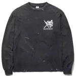 Gray Saint Mxxxxxx x NEIGHBORHOOD Speed Kills L/S Tee