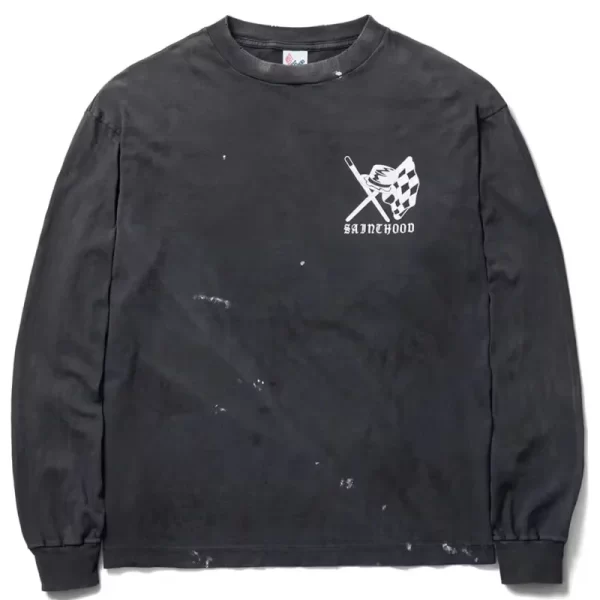 Gray Saint Mxxxxxx x NEIGHBORHOOD Speed Kills L/S Tee