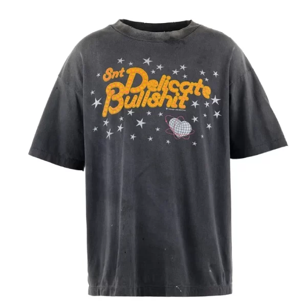 Black SAINT Mxxxxxx Delicate Bullshit Short Sleeve Tee