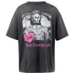 Black SAINT Mxxxxxx Very Raunchy Life Short Sleeve Tee Back