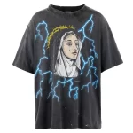 Black SAINT Mxxxxxx Maria Short Sleeve T-shirt