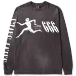 Black SAINT Mxxxxxx Running Long Sleeve Tee
