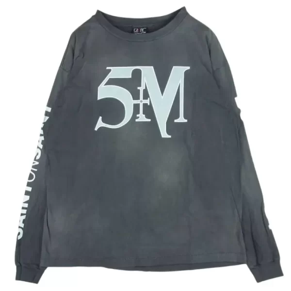 Black SAINT Mxxxxxx STM YES Long Sleeve Tee