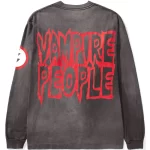 Black SAINT Mxxxxxx Vampire People Long Sleeve Tee Back
