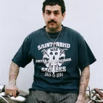 Black SAINT Mxxxxxx x Neighborhood Saint NBHD Savages Tee View