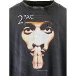 Black SAINT Mxxxxxx × 2PAC Short Sleeve T-shirt Design