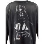 Black SAINT Mxxxxxx × Star Wars Darth Vader Long Sleeve Tee Back Design