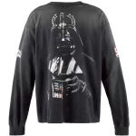 Black SAINT Mxxxxxx × Star Wars Darth Vader Long Sleeve Tee Back