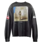 Black SAINT Mxxxxxx × Star Wars Darth Vader Long Sleeve Tee