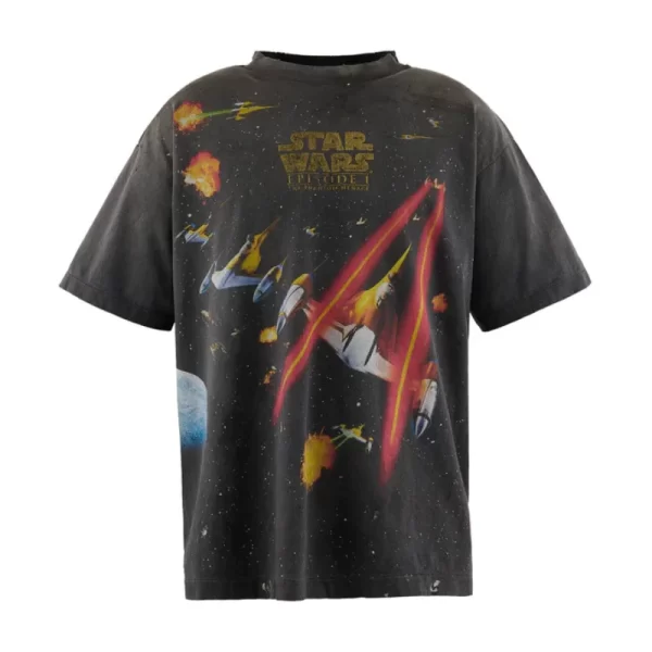 Black SAINT Mxxxxxx × Star Wars Short Sleeve T-shirt