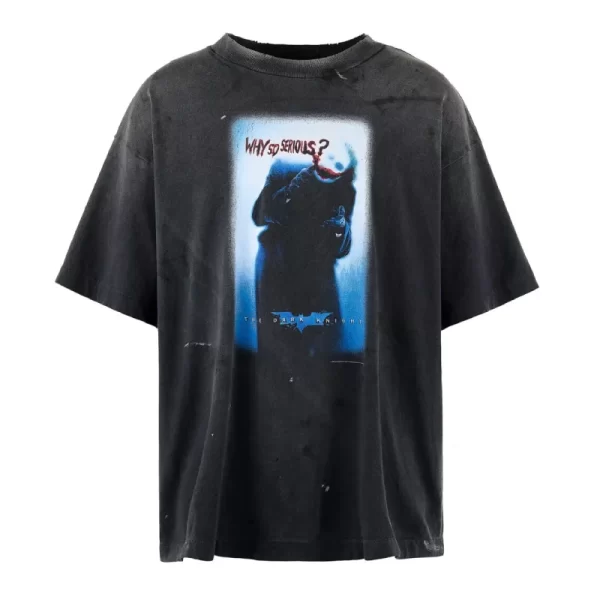 Black SAINT Mxxxxxx × The Dark Knight Why So Serious Tee
