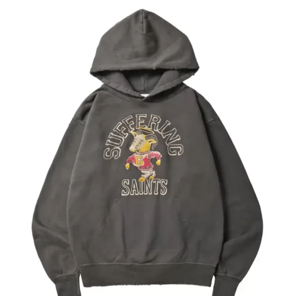 Black Saint Michael x NEXUSVII Suffering Saint Hoodie