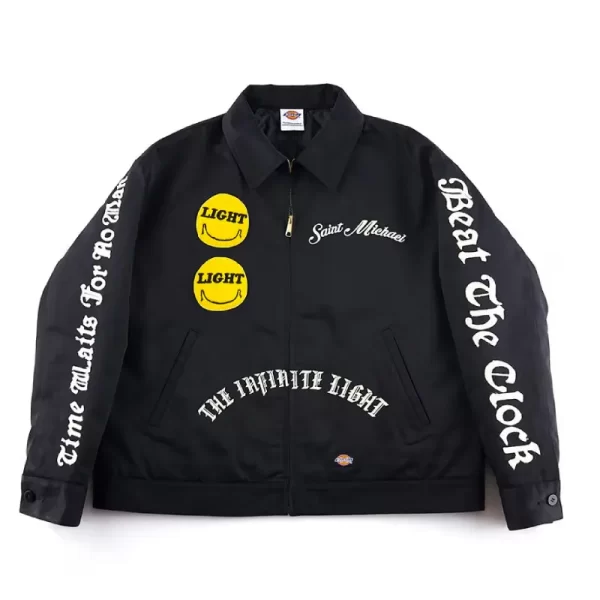 Black Saint Michael x Readymade x Dickies Zip-Up Work Jacket