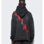 Black Saint Mxxxxxx Angel Cotton Hoodie Back