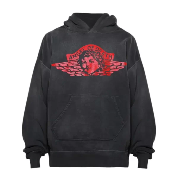 Black Saint Mxxxxxx Angel Cotton Hoodie