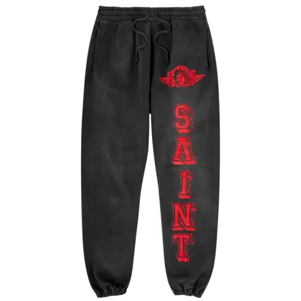 Black Saint Mxxxxxx Angel of Death Cotton Sweatpants