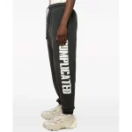 Black Saint Mxxxxxx Complicated Cotton Sweatpants Side