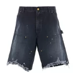 Black Saint Mxxxxxx Double Knee Shorts