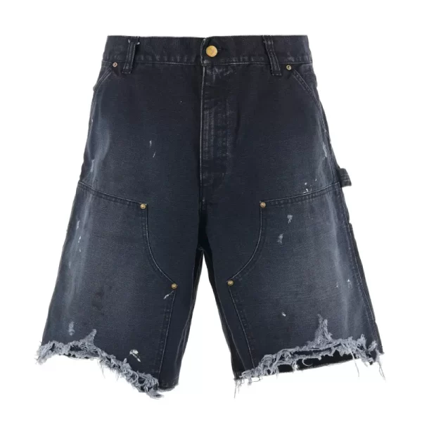 Black Saint Mxxxxxx Double Knee Shorts