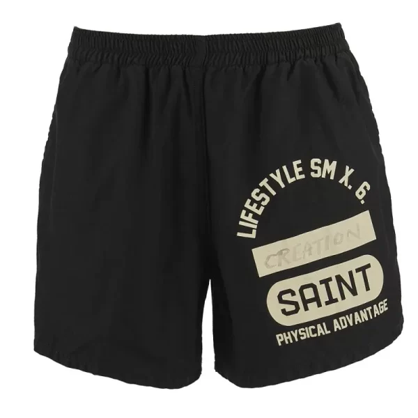 Black Saint Mxxxxxx Lifestyle SAINT MX6 Creation Shorts