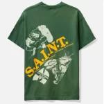 Green SAINT Mxxxxxx × Sean Wotherspoon Dollar Short Sleeve Tee Back