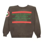 Grey Saint Michael x Denim Tears Aged Crewneck Sweatshirt Back