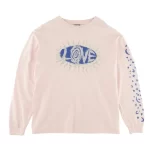 Pink SAINT Mxxxxxx × Saint Hood Long Sleeve Tee
