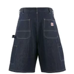 Rigid Blue Saint Mxxxxxx Denim Double Knee Short Back