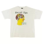 White SAINT Mxxxxxx SAINT Ego Short Sleeve Tee